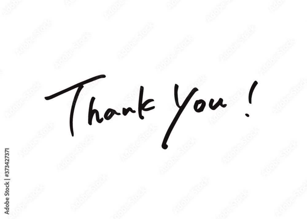 サンキュー 筆記体 – thank you つなぎ文字 – WETE