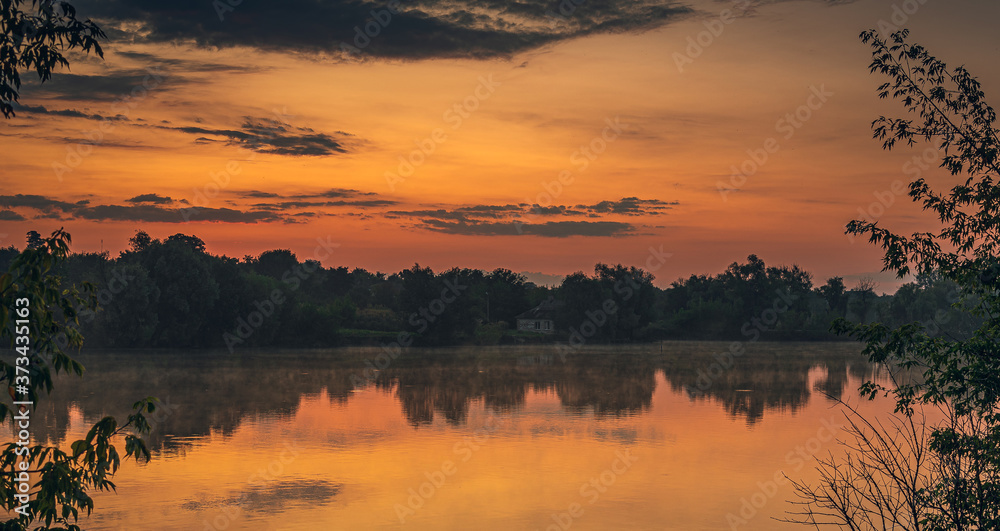 Obraz premium Summer landscape