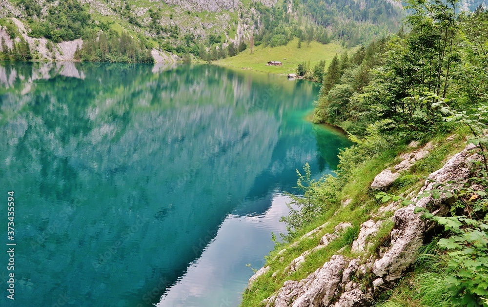 Am Obersee bei Berchtesgaden Am Obersee bei Berchtesgaden
