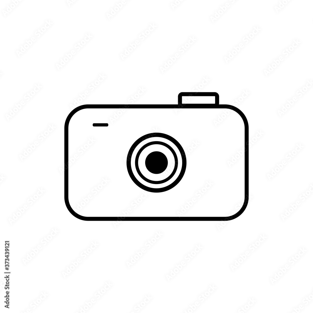 Camera icon vector template Camera icon vector template