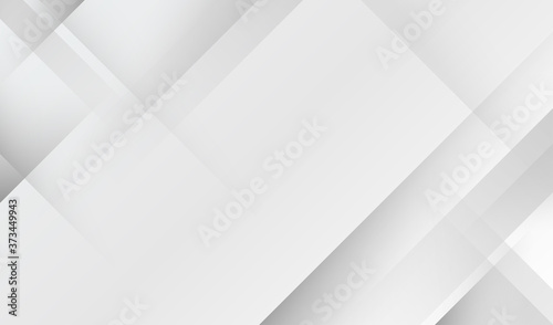 Gray geometric shape modern tech subtle abstract background vector