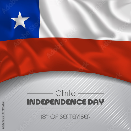 Chile happy independence day greeting card, banner vector illustration Free Download Chile happy independence day greeting card, banner vector illustration - GFXLoad