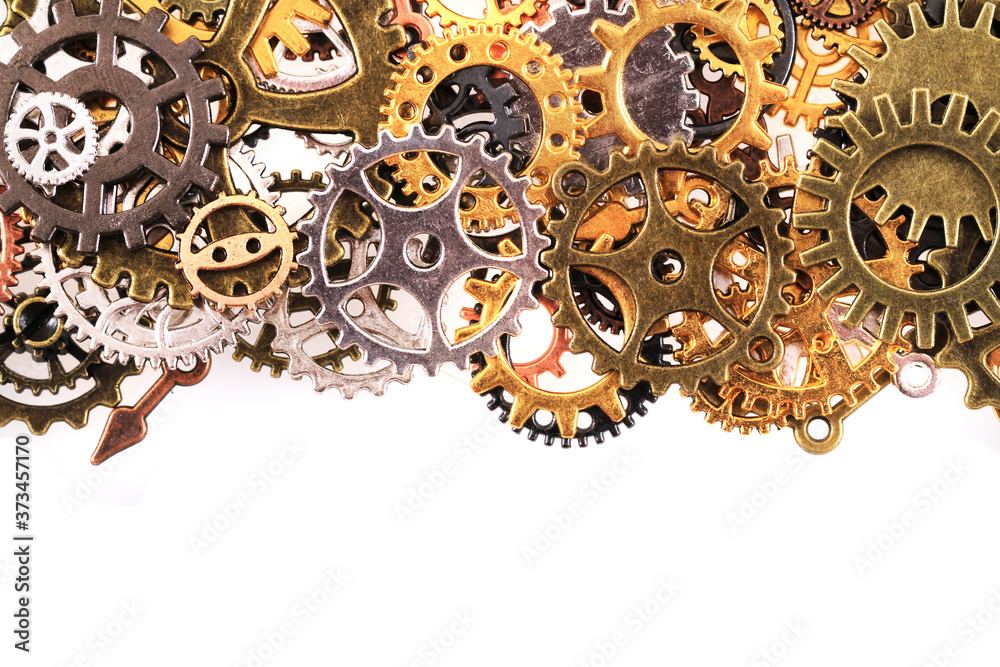 Fototapeta premium time machine wheels