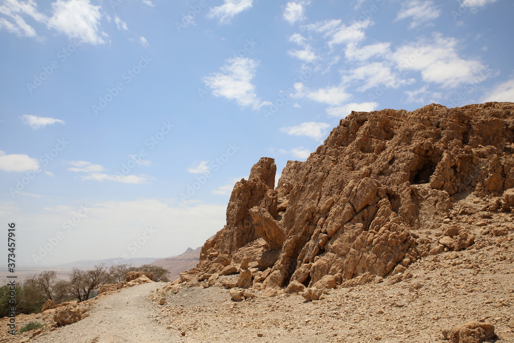 Ein Gedi National Park. Oasis of the Judean Desert.
