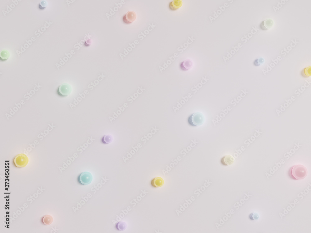 Abstract pastel geometric background. 3D rendering Abstract pastel geometric background. 3D rendering
