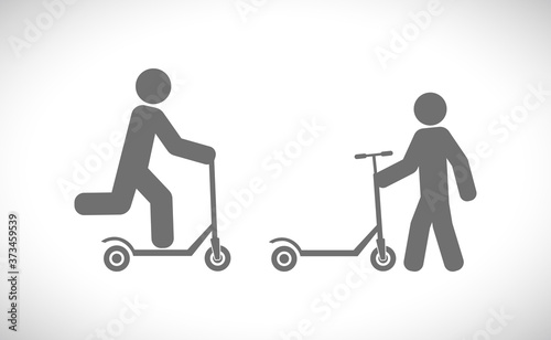 scooter two person