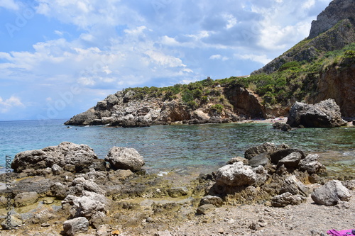 Obraz na płótnie Riserva Naturale dello Zingaro, Trapani ,Sicilia w salonie