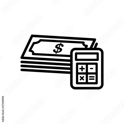 Accounting icon design template