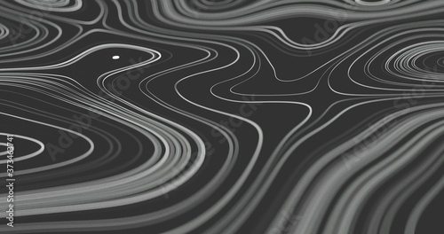 Abstract flowing lines background