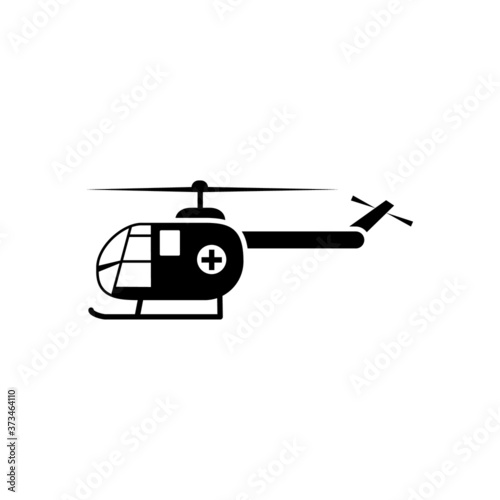 Rescue transportation icon design template