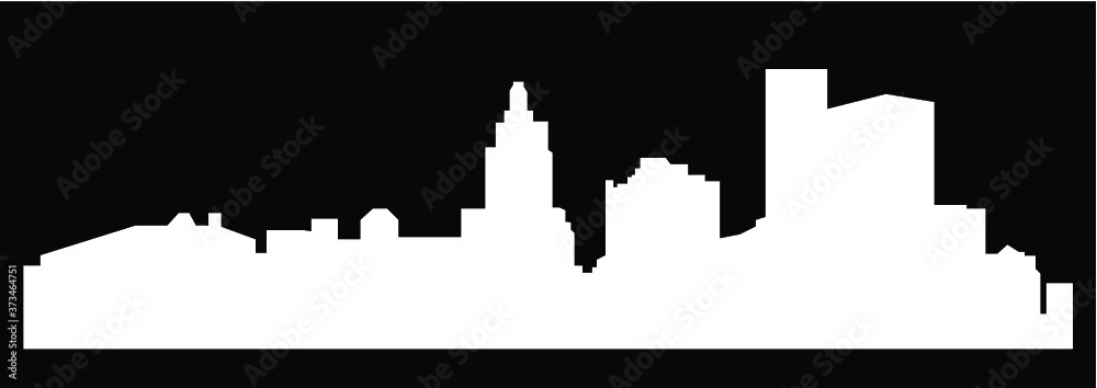Providence, Rhode Island (city silhouette) Providence, Rhode Island (city silhouette)