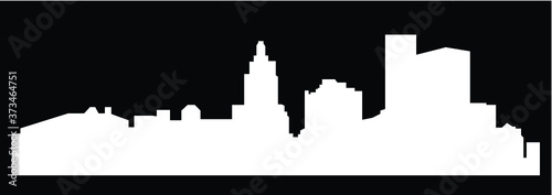 Providence, Rhode Island (city silhouette)