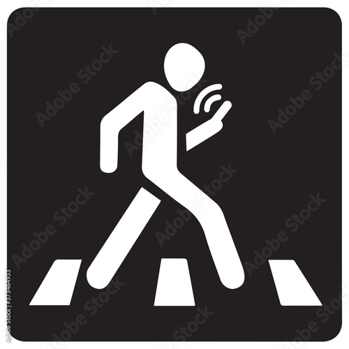 Mobile phone. Vector symbol