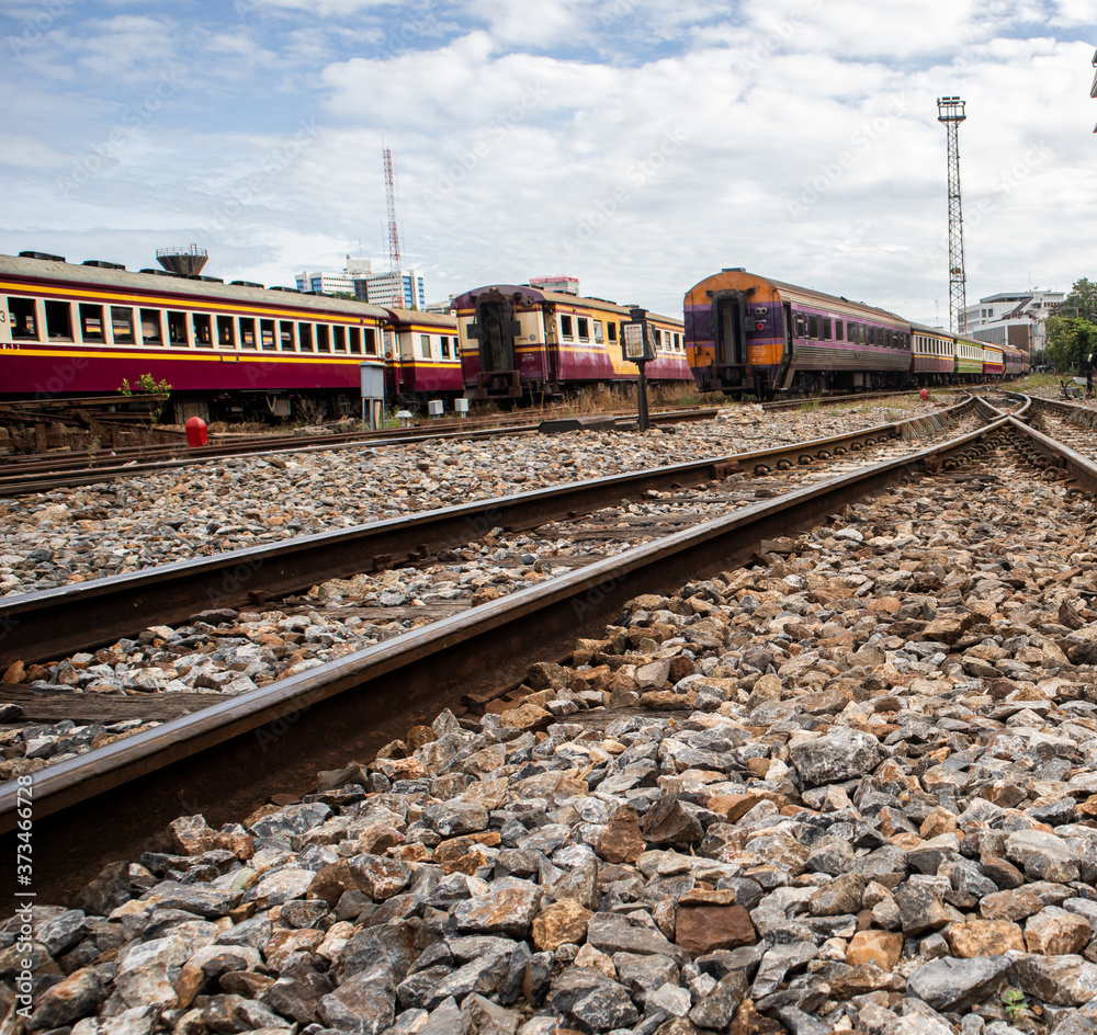 Obraz premium Railway station
