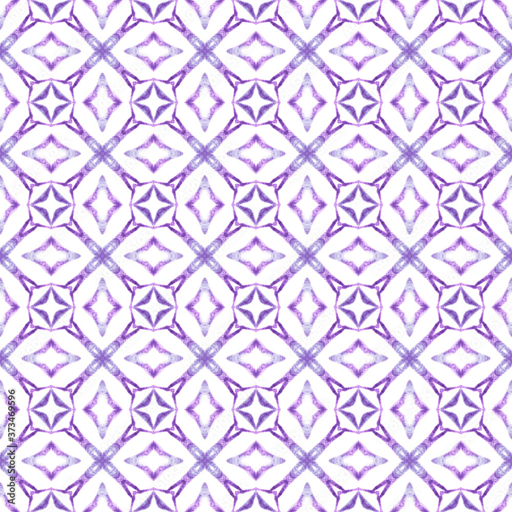Tiled watercolor background. Purple unique boho Tiled watercolor background. Purple unique boho
