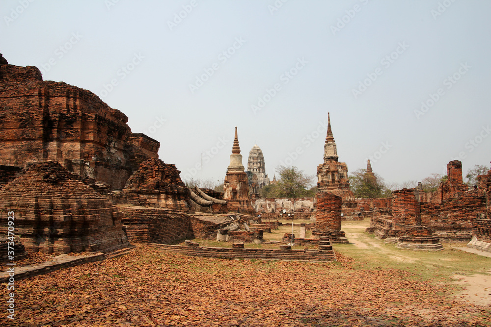 Ancient city of Ayutthaya, the former capital of Siam, the most impressive travel on the Asian continent
