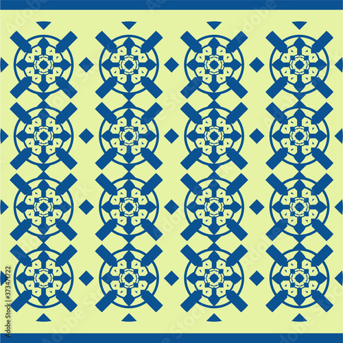Geometric Vintage Traditional Seamless Pattern