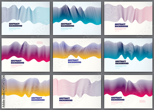 Abstract fluid vector backg...