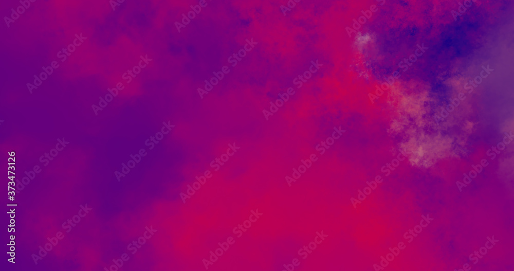 Vibrant abstract background for design. Blurry color spots: red, purple. Looks like bright clouds.