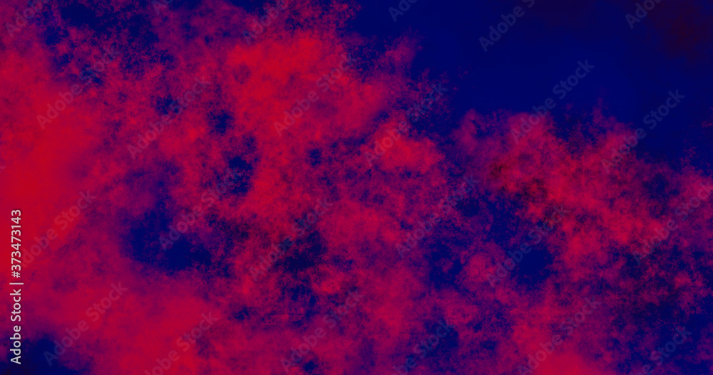 Vibrant abstract background for design. Blurry color spots: red, purple, dark blue.