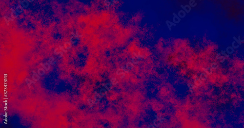 Vibrant abstract background for design. Blurry color spots: red, purple, dark blue.