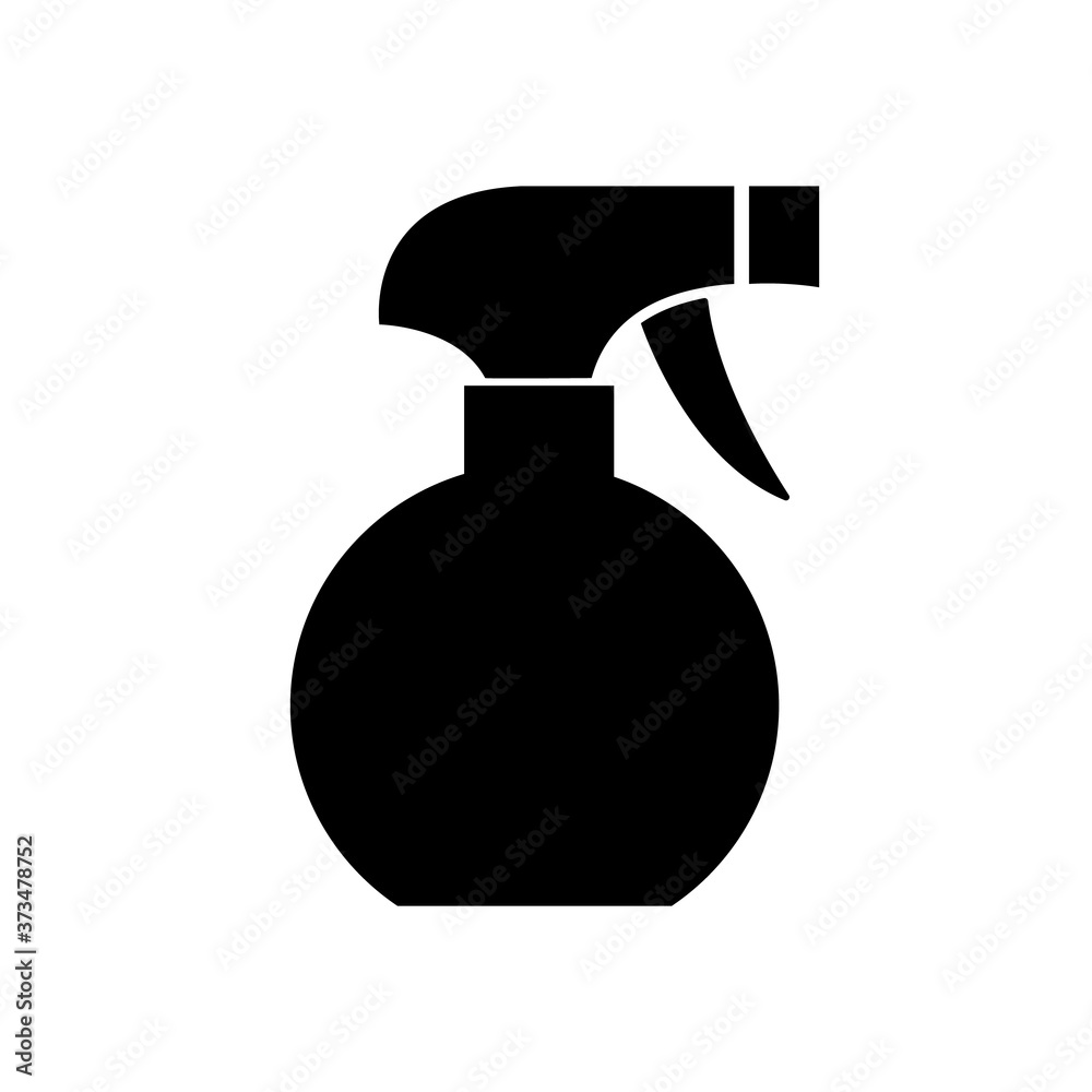 Spray bottle icon, logo isolated on white background Spray bottle icon, logo isolated on white background