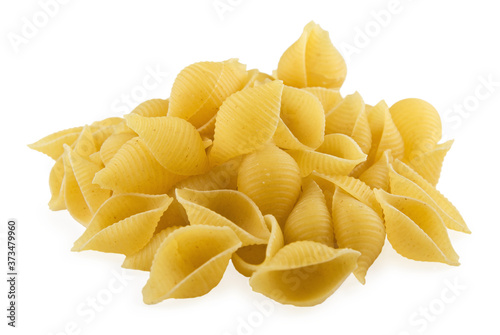Handful macaroni-shell