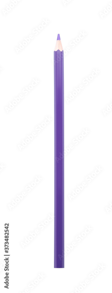 New wooden pencil isolated on white. School stationery New wooden pencil isolated on white. School stationery