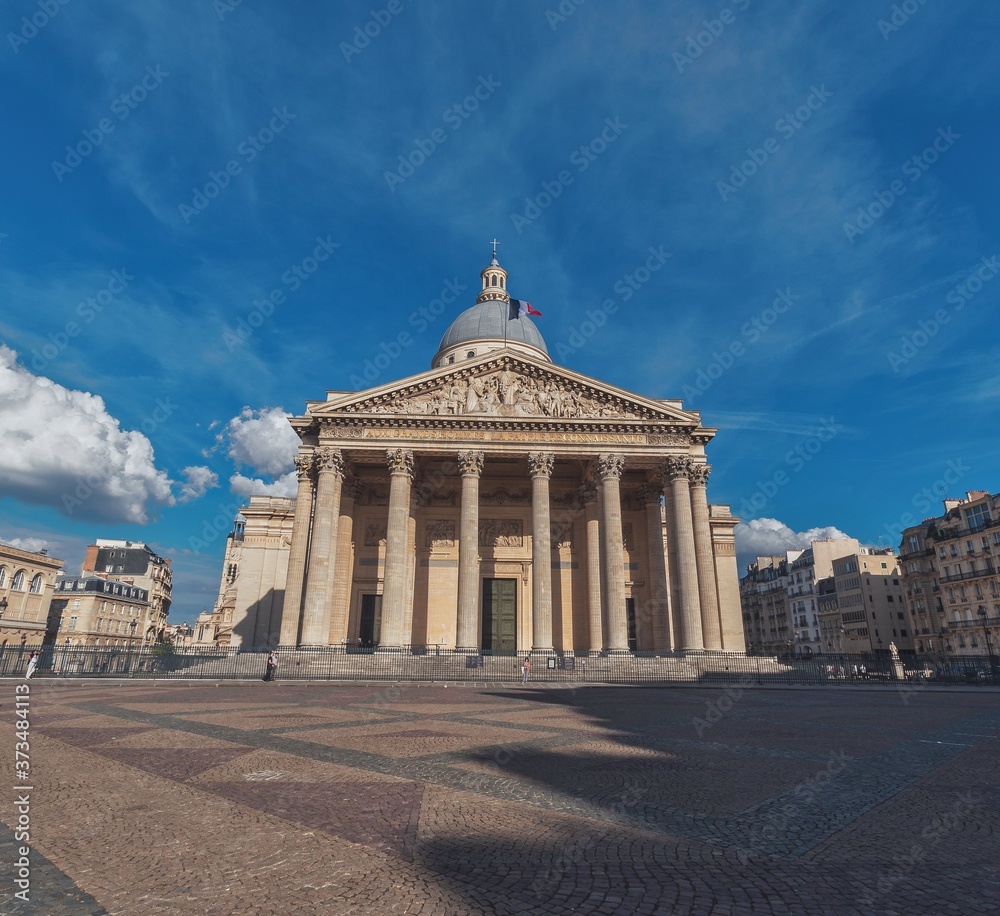 The Pantheon museum in Paris, France