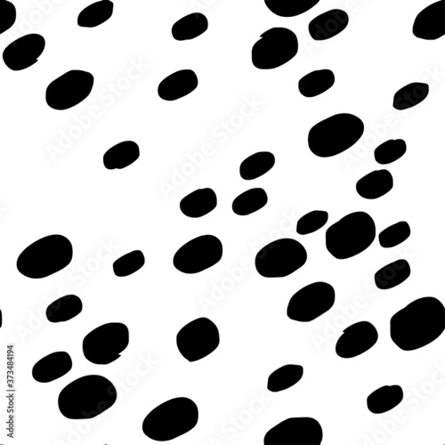 Black dot pattern background that can be used side by side.