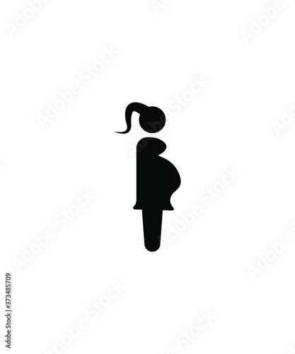 pregnant woman icon,vector best flat icon.