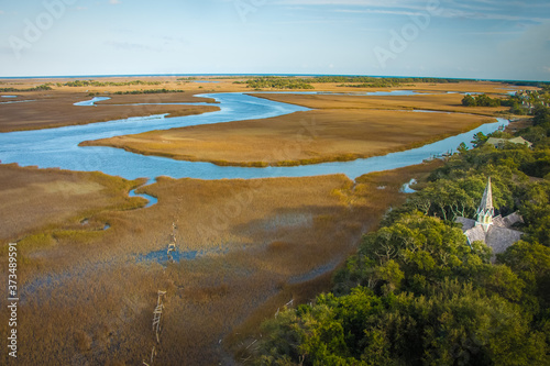 Bald Head Island Aerial