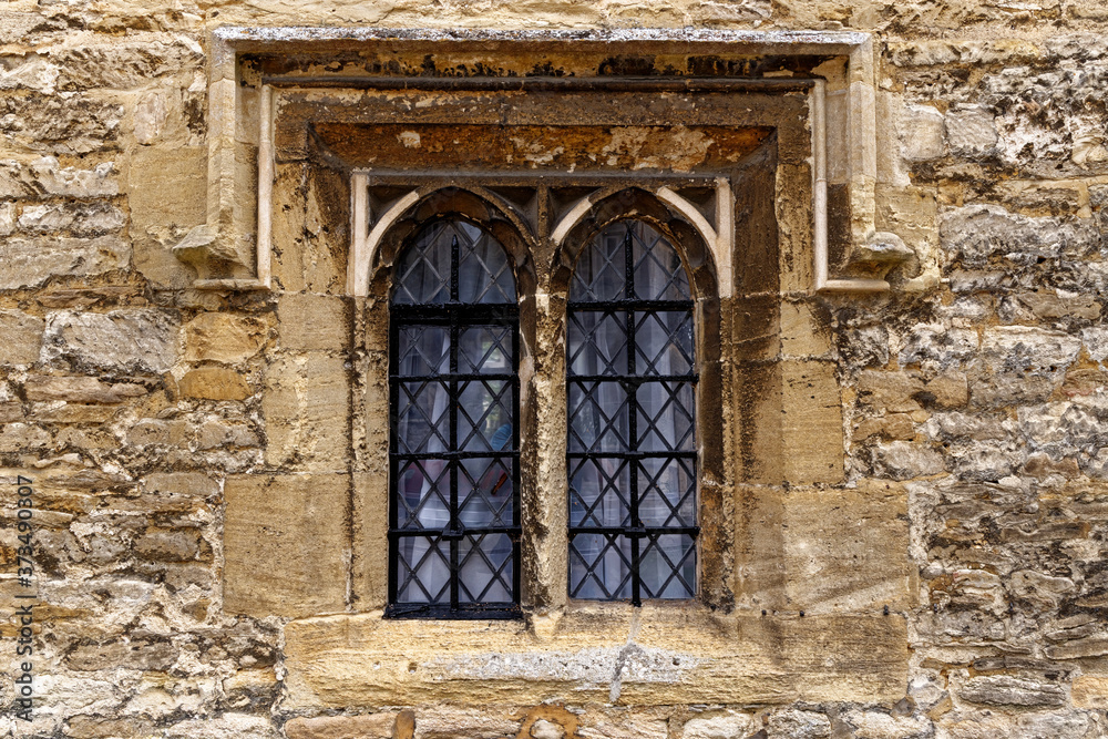 Detail of vintage window - Burford - Cotswold