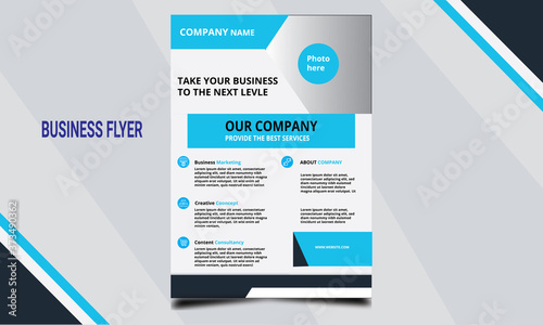 flyer, business flyer, design, template, web, company, illustration, blue, leaflet, abstract, banner, layout, website, chart, marketing, process, creative flyer, corporate, unique, minimal, 