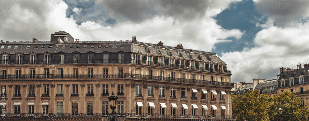 Beautiful parisian architecture, Paris, France
