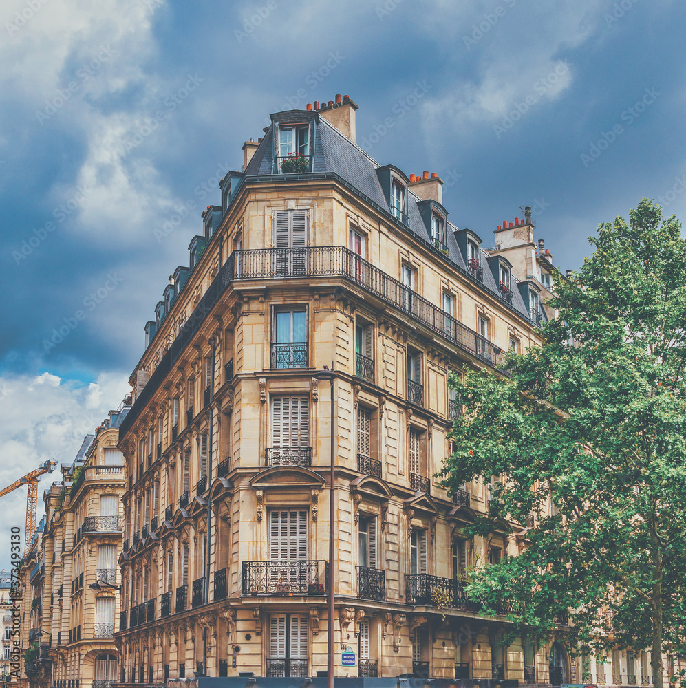 Beautiful parisian architecture, Paris, France