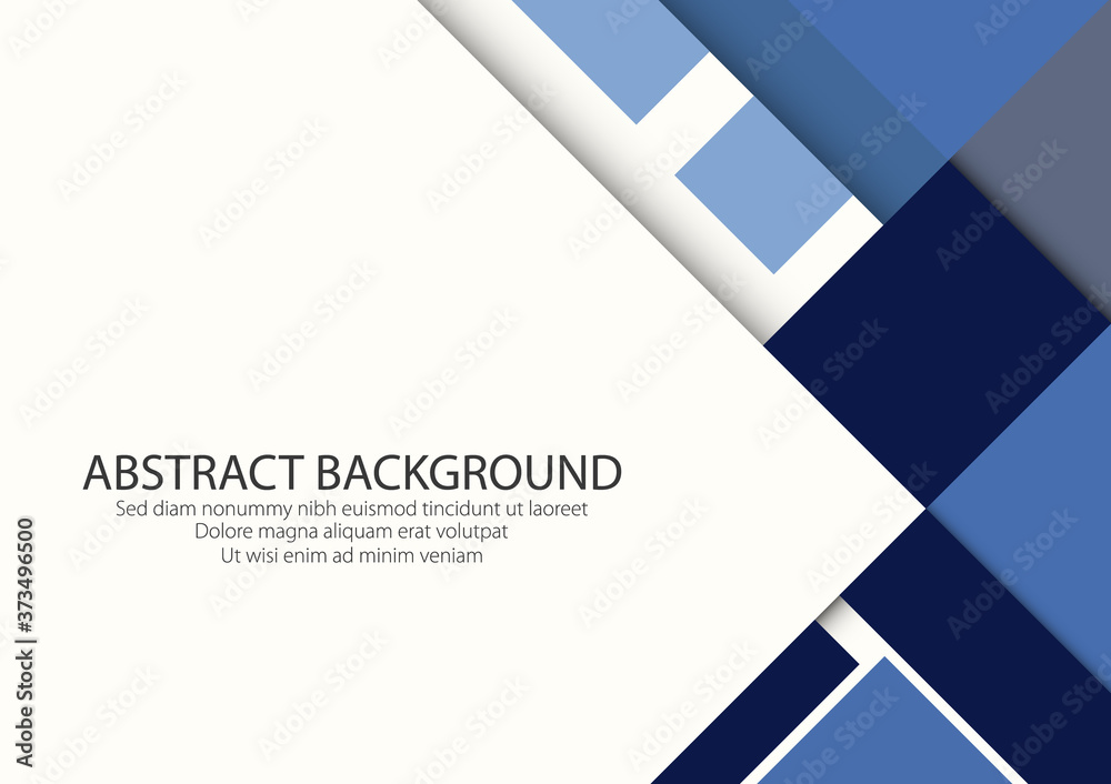 White Background Blank Space with Blue Color Solid Shape Side. Modern Design Graphic Vector. White Background Blank Space with Blue Color Solid Shape Side. Modern Design Graphic Vector.