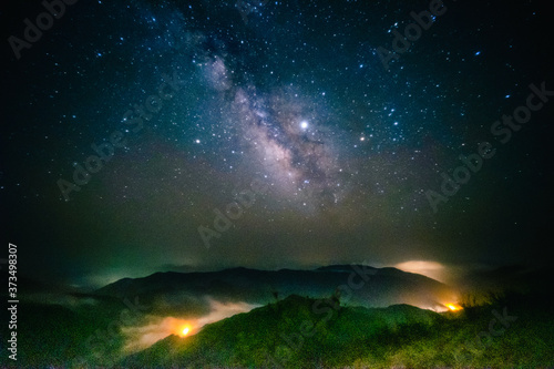 四国カルストの星空 © Go Nakahara