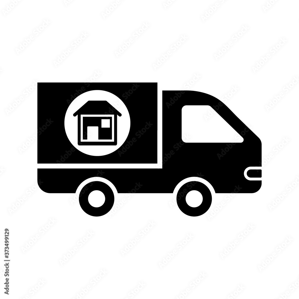Home Delivery Icon. Fast delivery service icon