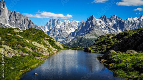 Tour du Mont Blanc in the Alps