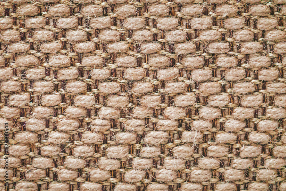 Brown Rough hemp matt for texture background. Brown Rough hemp matt for texture background.