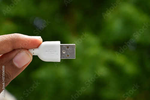 USB plug and cable