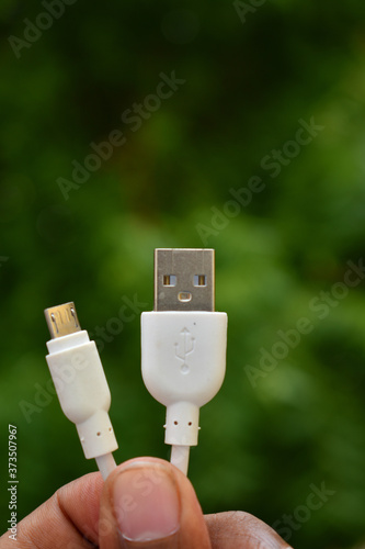 USB plug and cable