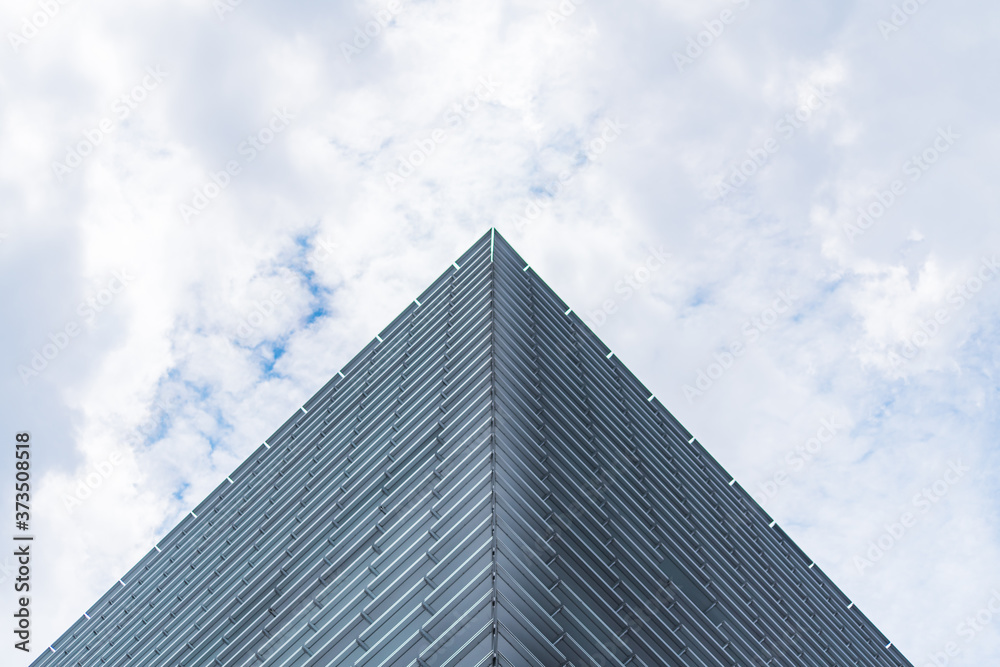 Architecture details Modern Building Glass facade Business background Architecture details Modern Building Glass facade Business background