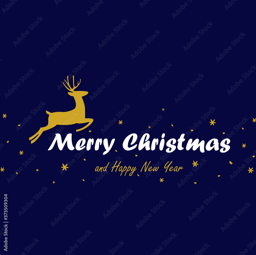 Christmas logo text vector icon Christmas logo text vector icon
