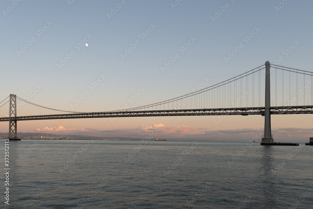 East Bay Bridge, San Francisco and Oakland