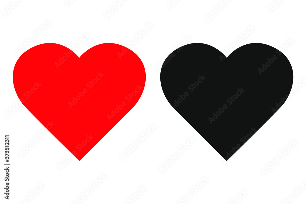 Heart vector icon Heart vector icon