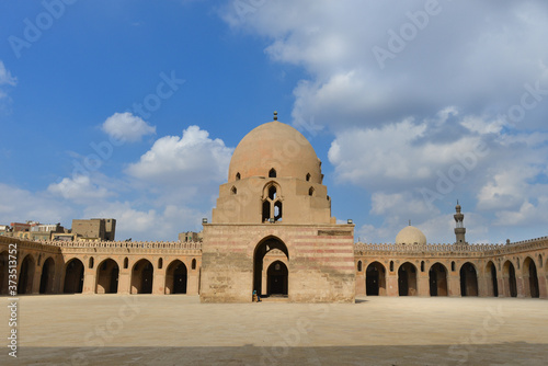 The Mosque of Ibn Tulun is the oldest Mosque in Cairo and as well in Africa - Cairo, Egypt