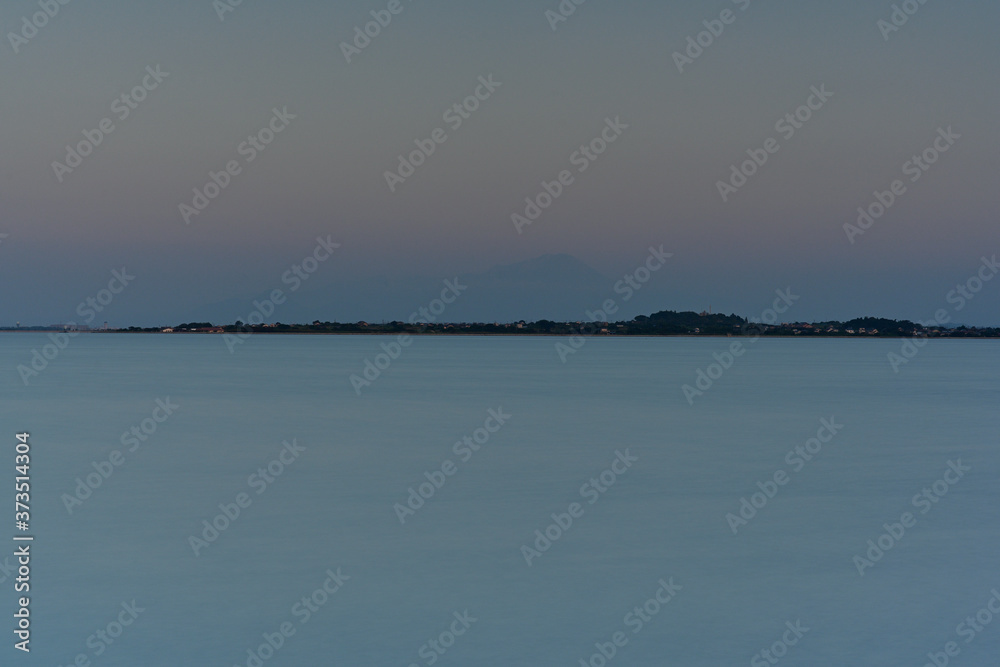 大根島暮色 大根島暮色