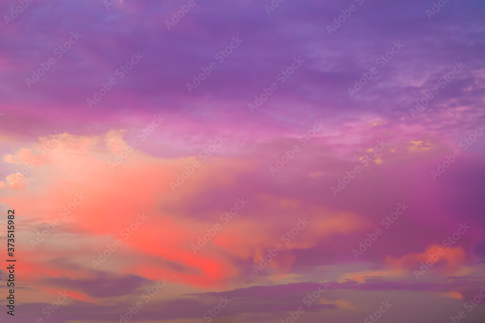 Colorful sky